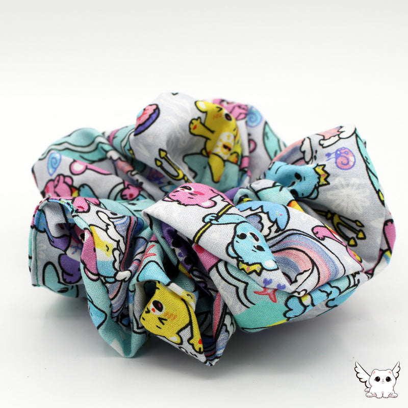 CARE BEARS OCEAN SCRUNCHIE