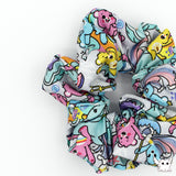 CARE BEARS OCEAN SCRUNCHIE