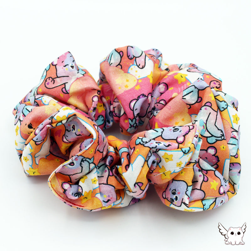 CARE BEARS SUNSET SCRUNCHIE